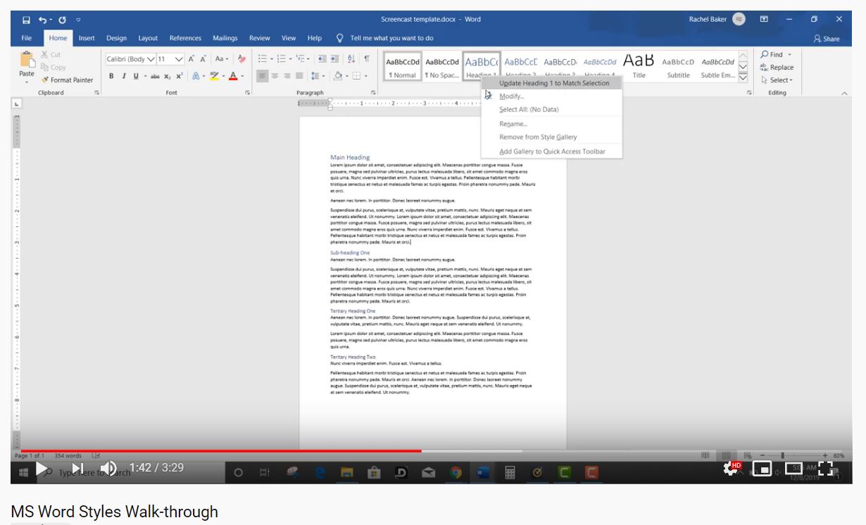 Screenshot of MadCap Flare
